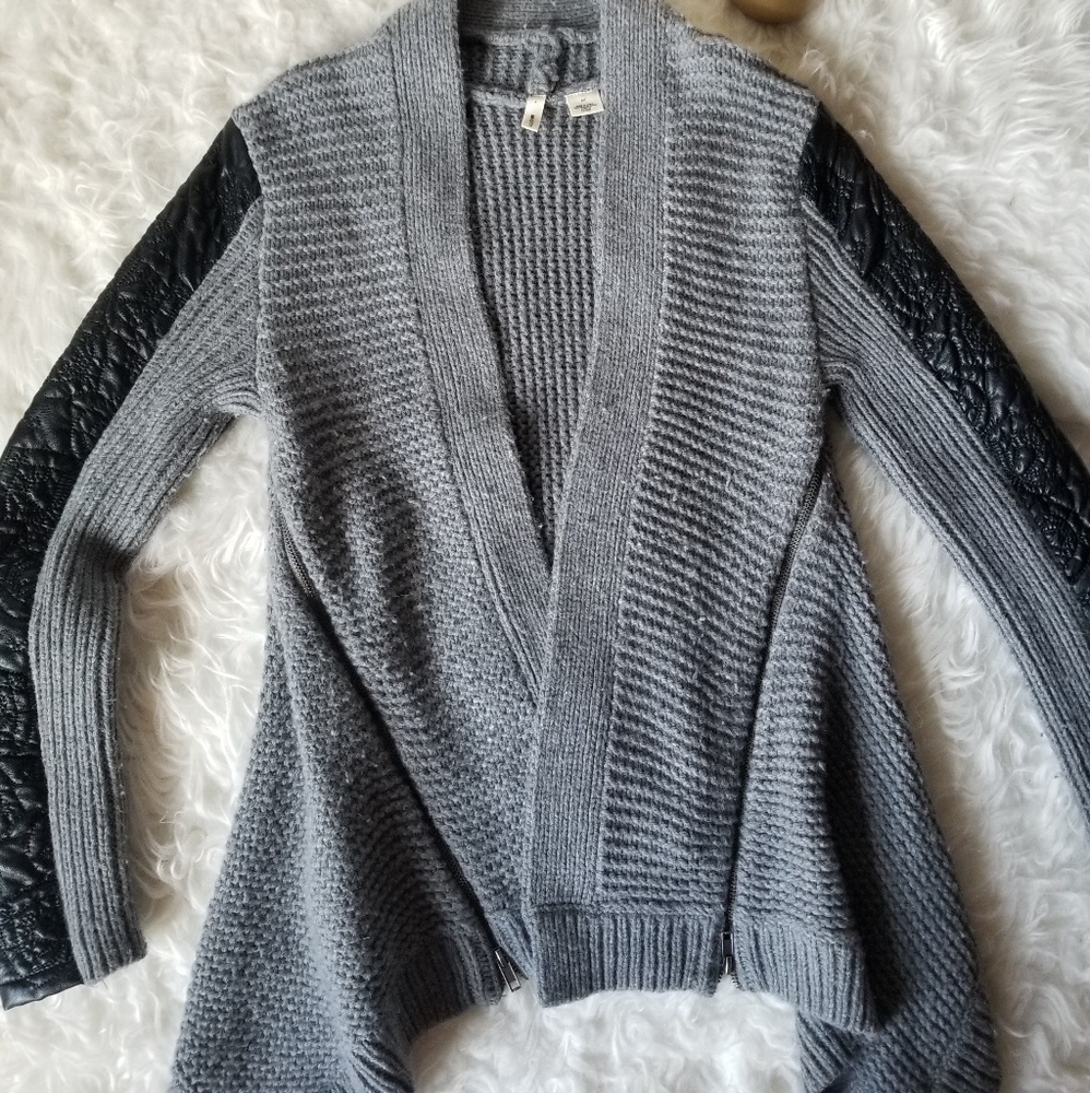 Anthropologie Moth Gray Sweater